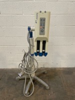 MALLINCKRODT OPTISTAR LE MRI INJECTOR HEAD ON ROLLING STAND