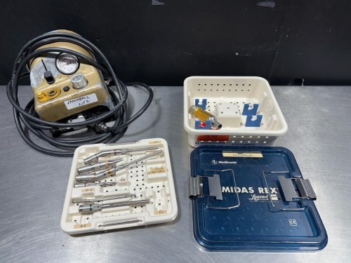 MEDTRONIC MIDAS REX LEGEND EHS ELECTRIC HIGH SPEED SYSTEM WITH FOOT ...