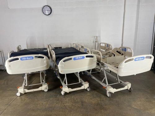 HILL-ROM VERSACARE LOT OF 3 HOSPITAL BEDS