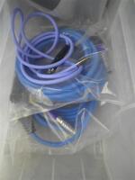 LOT OF LIGHT CABLES