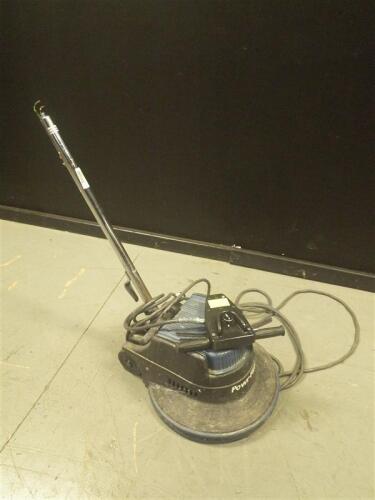 POWR-FLITE FLOOR SCRUBBER (DAMAGED)