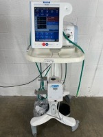 PHILIPS RESPIRONICS V60 PLUS VENTILATOR ON ROLLING STAND