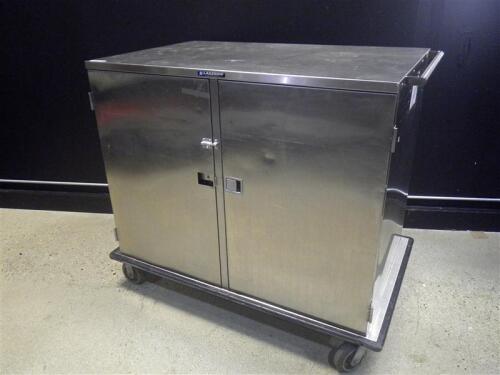 LAKESIDE SS FOOD TRAY CART