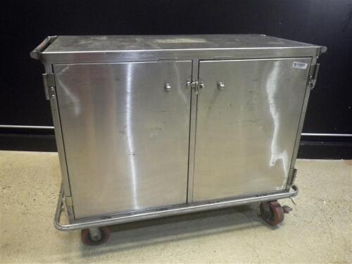 SS FOOD TRAY CART