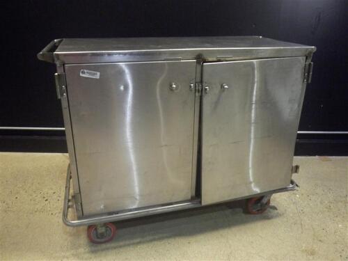 SS FOOD TRAY CART