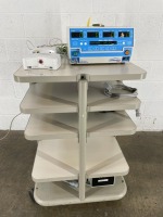 BOSTON SCIENTIFIC MAESTRO 4000 ABLATION CONTROL SYSTEM TO INCLUDE FOOT SWITCH & FILTER MODULE ON CART