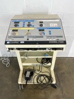 CONMED SYSTEM 7550 ESU ON CART TO INCLUDE 2 FOOT SWITCH