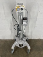 ETHICON MRXU0701 PRESSURE REGULATOR WITH FOOTSWITCH ON ROLLING STAND