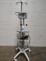 STORZ C-MAC 8403ZX MONITOR FOR ENDOSCOPES ON ROLLING STAND