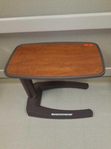 STRYKER TRU-FIT LIGHT BROWN OVER BED TABLE