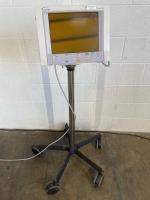 DATASCOPE PASSPORT XG PATIENT MONITOR ON ROLLING STAND