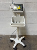 PHILIPS SURESIGNS VS4 PATIENT MONITOR ON ROLLING STAND