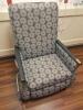 NEMSCHOFF 090-12 FLOWER PATTERN PATIENT ROOM RECLINER