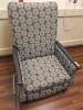 NEMSCHOFF 090-12 FLOWER PATTERN PATIENT ROOM RECLINER