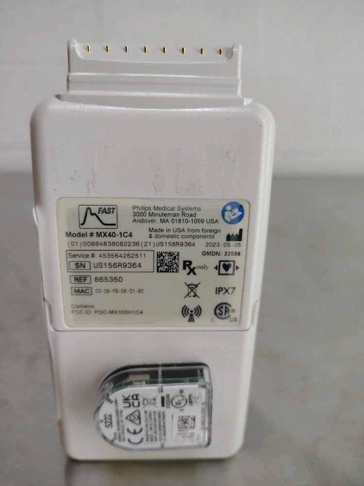 PHILIPS INTELLIVUE MX40 WEARABLE PATIENT MONITOR