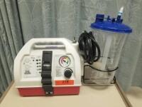 ALLIED HEALTHCARE G180 OPTIVAC PORTABLE ASPIRATOR