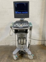SIEMENS ACCUSON X300 PREMIUM ULTRASOUND MACHINE D.O.M. 8/2009 W/P5-1 TRANSDUCER S#P04-060361, P9-4 TRANSDUCER S#SAX50239, P4-2 TRANSDUCER S#S10211112