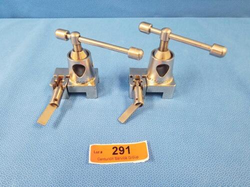 ACUFEX LOT OF 2 TABLE CLAMPS