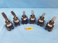 ALLEN POWER GRIP LOT OF 6 TABLE CLAMPS