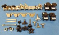 LOT OF ASSORTED TABLE CLAMPS