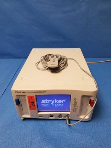 STRYKER CROSSFLOW REF# 0450000000 INTEGRATED ARTHROSCOPY PUMP WITH HAND CONTROL