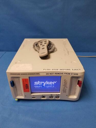 STRYKER CROSSFLOW REF# 0450000000 INTEGRATED ARTHROSCOPY PUMP WITH HAND CONTROL