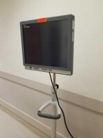 OLYMPUS OEV191 19" LCD MONITOR ON CART