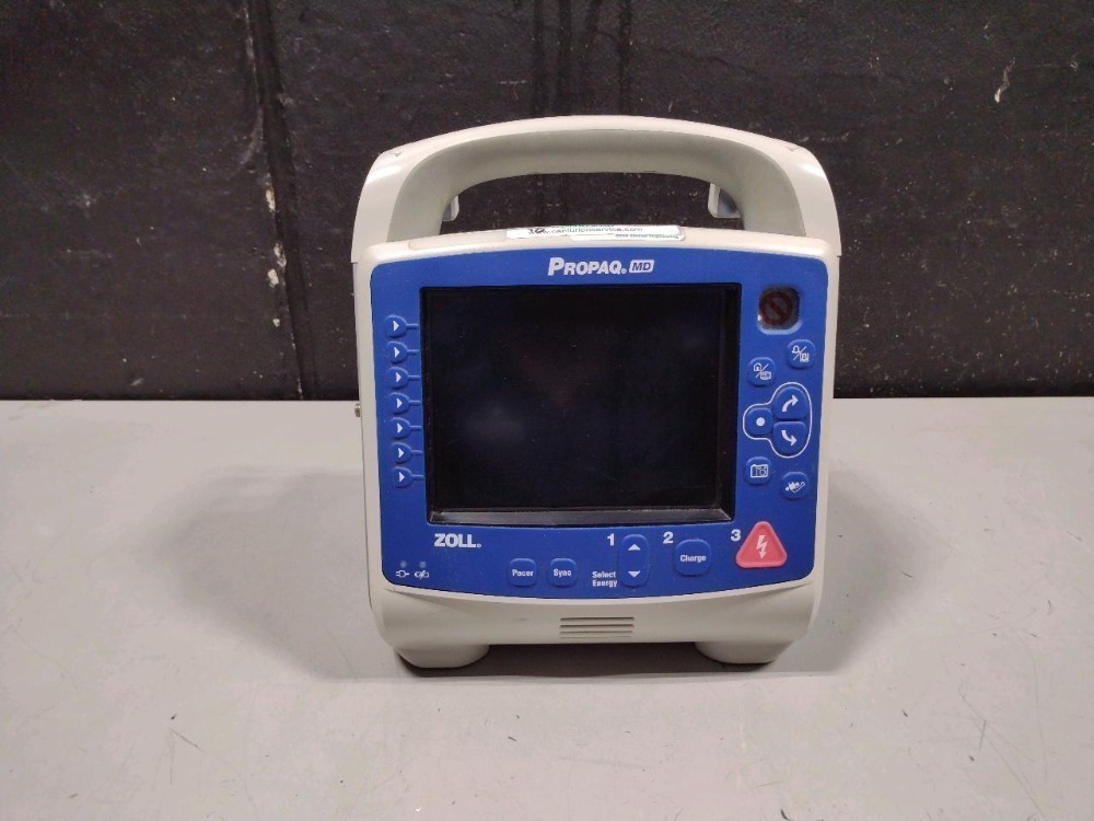ZOLL PROPAQ MD DEFIB WITH PACING, 12 LEAD ECG, CO2, SPO2, NIBP, ANALYZE