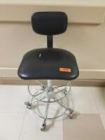 PEDIGO EXAM STOOL WITH BACK