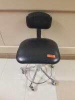 PEDIGO EXAM STOOL WITH BACK