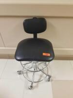 PEDIGO EXAM STOOL WITH BACK