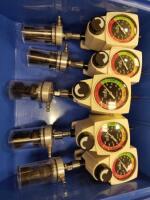 OHMEDA LOT OF 5 VACUUM REGULATORS