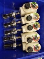 OHIO 1251 LOT OF 5 VACUUM REGULATORS