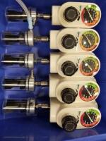 OHIO 1251 LOT OF 5 VACUUM REGULATORS