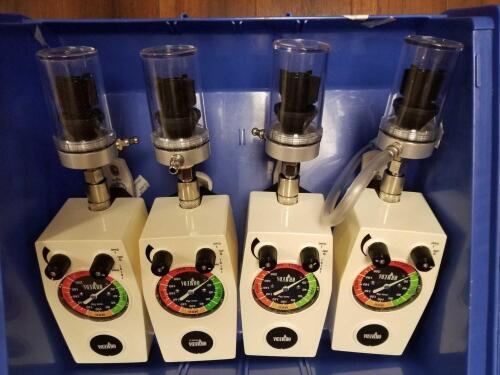 OHMEDA 6-1251 LOT OF 4 INTERMITTENT SUCTION UNITS