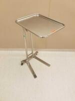 PEDIGO DUAL POST, FOOT OPERATED MAYO STAND