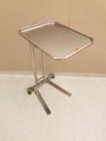 PEDIGO DUAL POST, FOOT OPERATED MAYO STAND