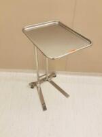 PEDIGO DUAL POST, FOOT OPERATED MAYO STAND