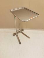 PEDIGO DUAL POST, FOOT OPERATED MAYO STAND