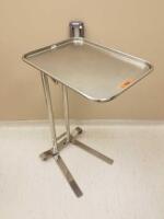 PEDIGO DUAL POST, FOOT OPERATED MAYO STAND