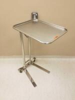 PEDIGO DUAL POST, FOOT OPERATED MAYO STAND