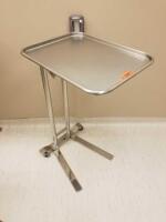 PEDIGO DUAL POST, FOOT OPERATED MAYO STAND