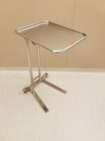 PEDIGO DUAL POST, FOOT OPERATED MAYO STAND