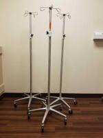 LOT OF 3 IV POLES