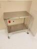 PEDIGO 3' BACK TABLE WITH SHELF