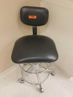 PEDIGO EXAM STOOL WITH BACK