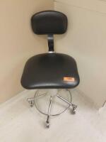 PEDIGO EXAM STOOL WITH BACK