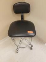 PEDIGO EXAM STOOL WITH BACK