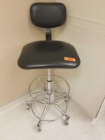 PEDIGO EXAM STOOL WITH BACK