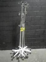 LOT OF IV POLES